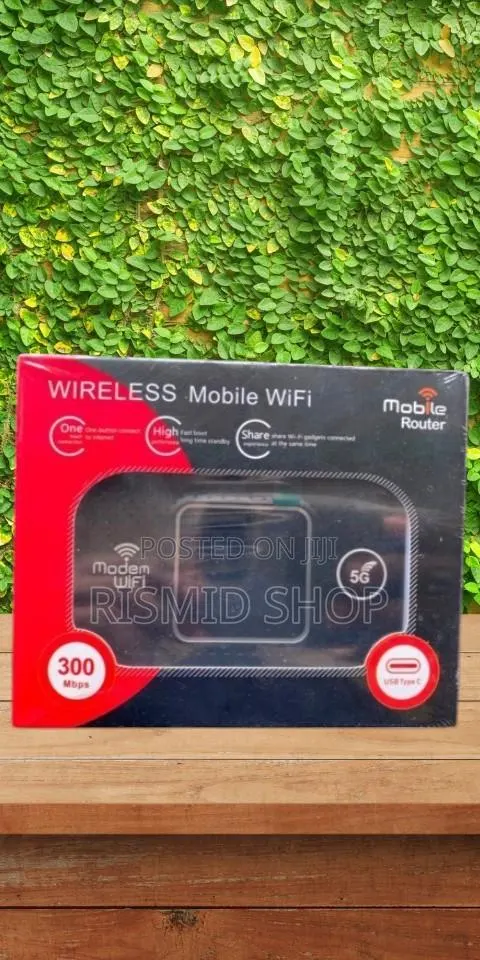 Smart 5G LTE Mobile WiFi Hotspot Router – 300Mbps · Photo 1