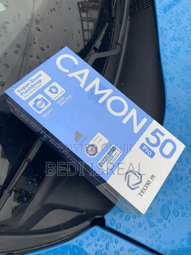 New Tecno Camon 50 Pro 256 GB Black · Photo 1