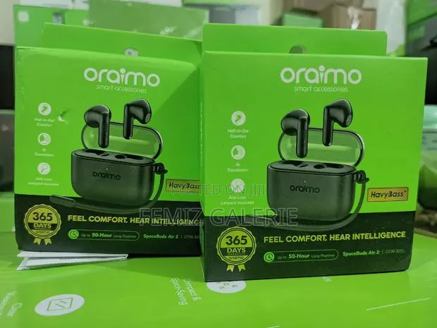 Oraimo SpaceBuds Air 2 Earbuds With Smart Translation · Photo 1