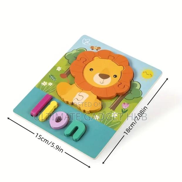 Colourful 3d Wooden Puzzle · Photo 2
