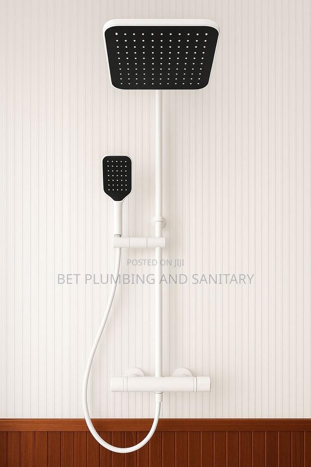 German Made Black and White 3in1 Shower _Bathroom Shower · Photo 1