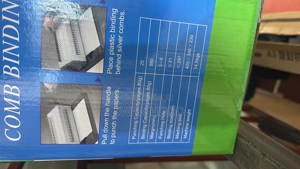 Comb Binding Machine A3/A4 · Photo 3