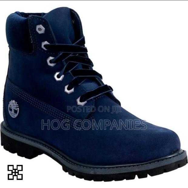 Timberland Premium Blue White Boots – Fast Delivery in 2 Hours · Photo 2