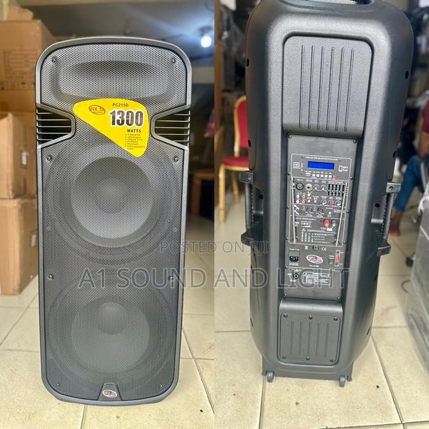 GLS Rechargeable Active Pa Speaker Set [ 2 X 15 Inches ] · Photo 1