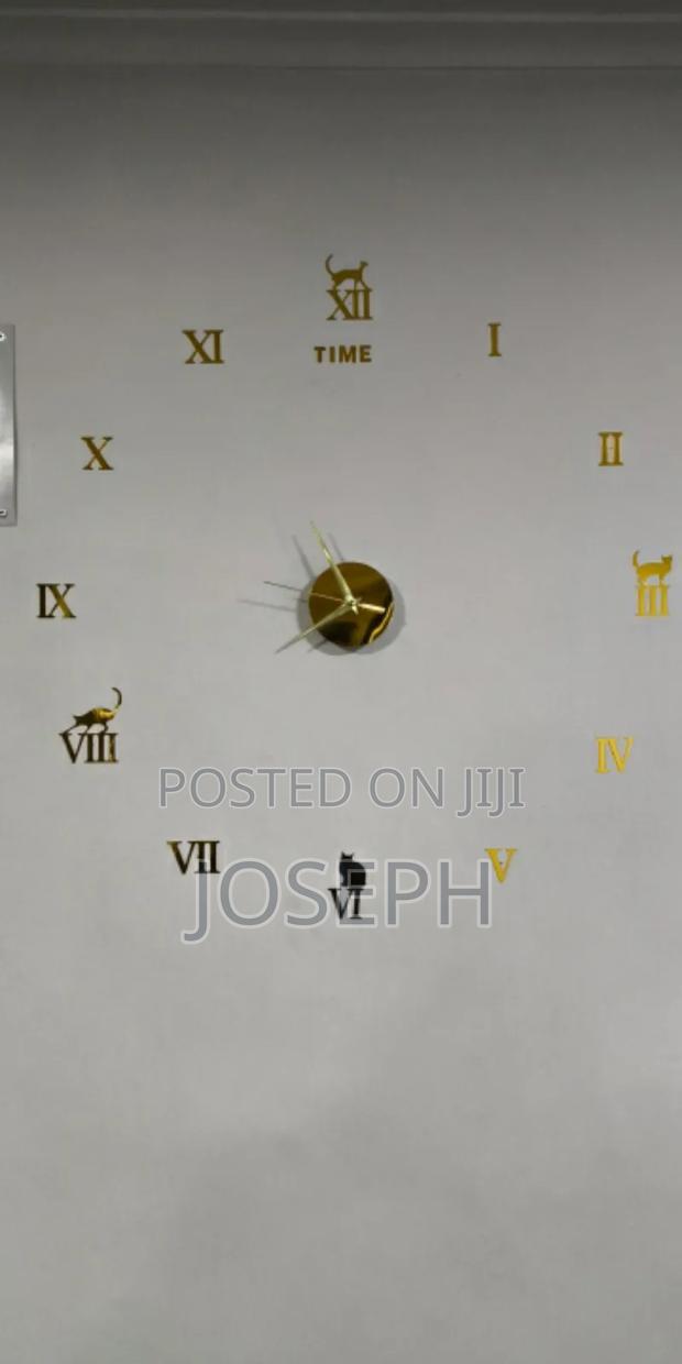 3d Wall Clock Deco · Photo 1