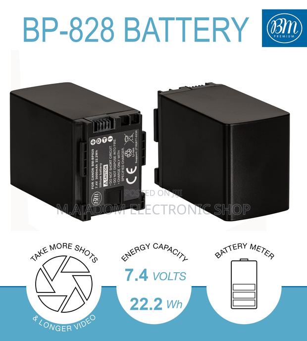 Canon Bp 828 Battery for Camcorder · Photo 1