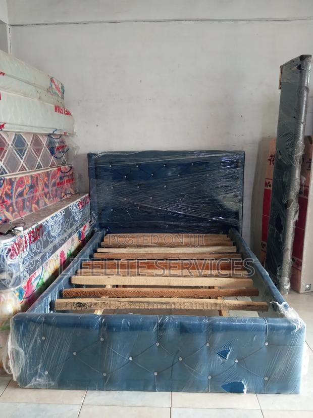 Soft Touched Bed Frame- Double Size · Photo 1