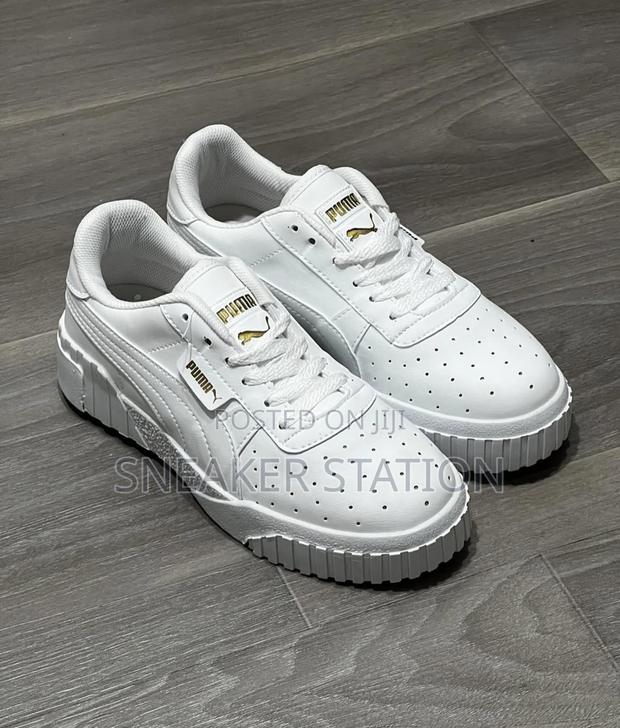 Puma Cali Unisex All White · Photo 1
