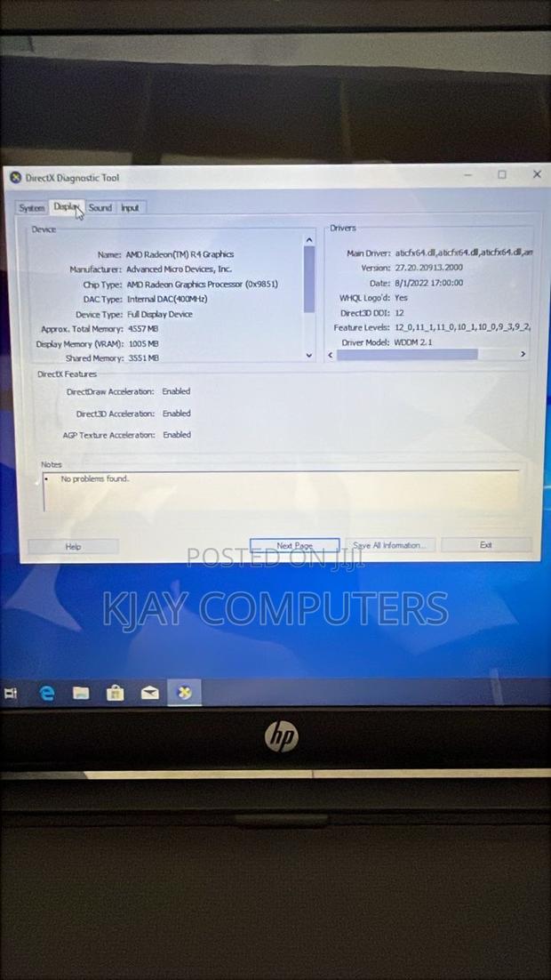 Laptop HP 17-3000 8GB AMD A6 HDD 1T · Photo 1
