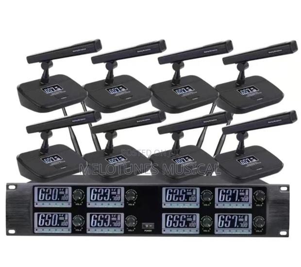 Akg 8channel Uhf Wireless Conference Microphone · Photo 1