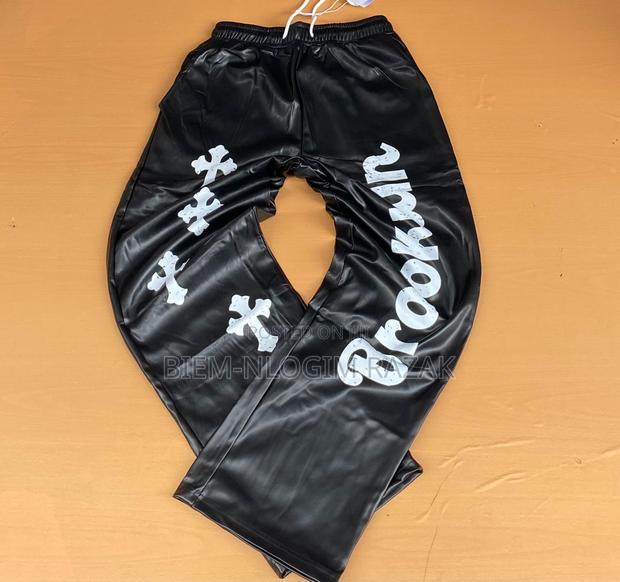 Cargo Leather Pants Available in Stock · Photo 5