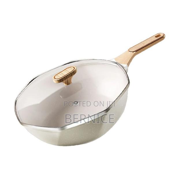 Premium 32cm Non-Stick Frying Pan With Glass Lid · Photo 1