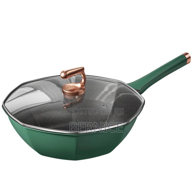 Premium 32cm Non-Stick Frying Pan With Glass Lid · Photo 4