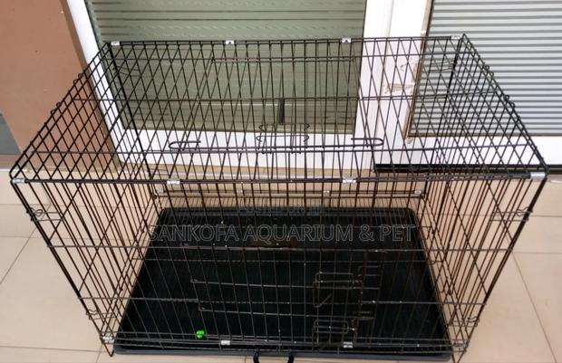 Strong Foldable Metallic Dog Cage 30 Inches · Photo 1