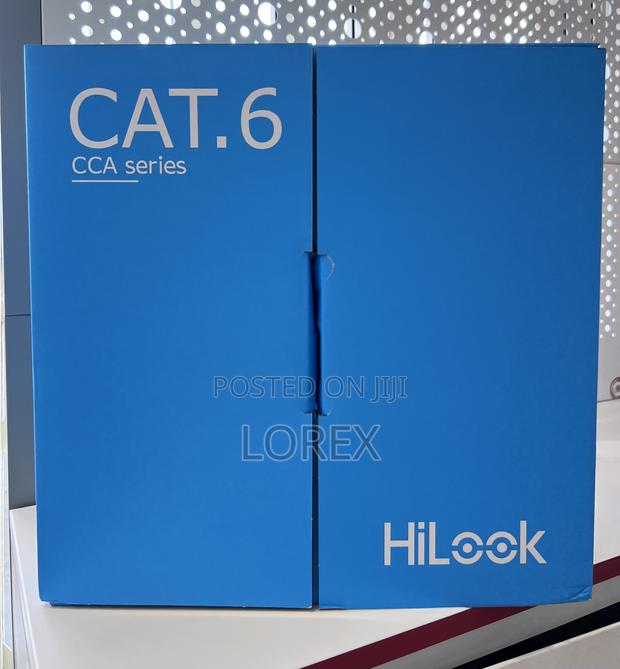 Hilook Cat6 Cable 305m Cca Nc-1ln6uu/Cca Mixed Copper · Photo 3
