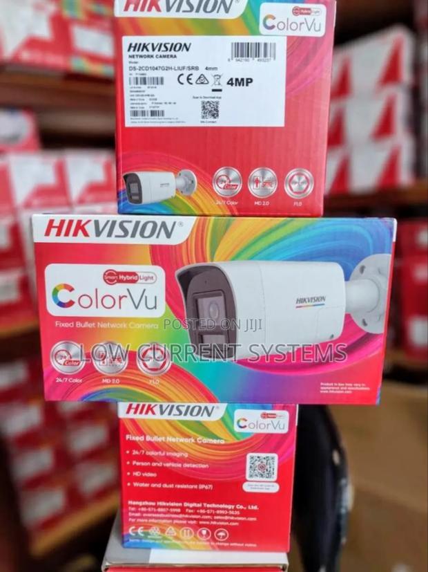Hikvision Ip Camera 4mp Colovu Two Ways Audio · Photo 1