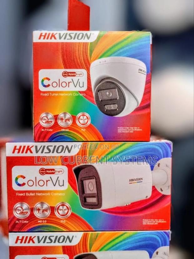 Hikvision 2mp Ip Colorvu Two Way Audio Camera Ds-2cd1327g2h-Liuf/SRB · Photo 1
