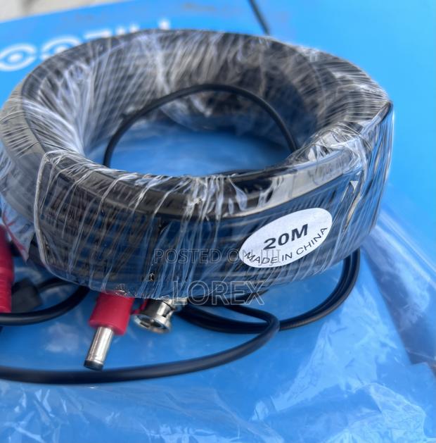 BNC Cable 20m Already Made 20 Meters CCTV Cable · Photo 1