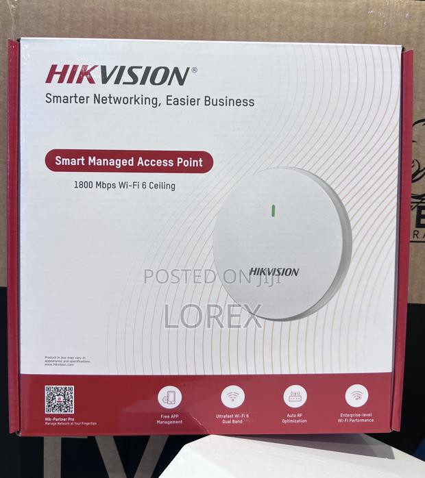 Hikvision Wi-fi 6 1800m Ceiling Access Point Ds-3wap622g-si · Photo 1