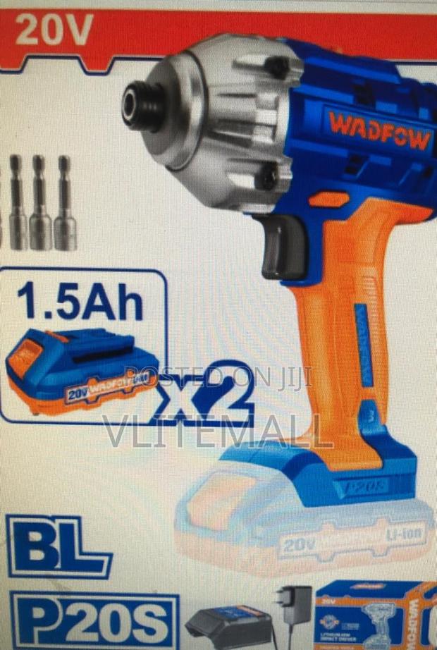 Wadfow 20v Lithium-Ion Cordless Impact Driver With 170nm Torque · Photo 1