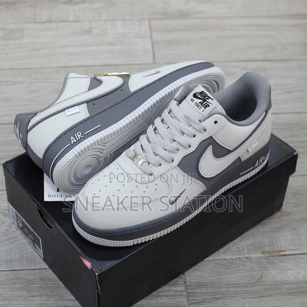 Nike Air Force 1 Custom Grey Available · Photo 1