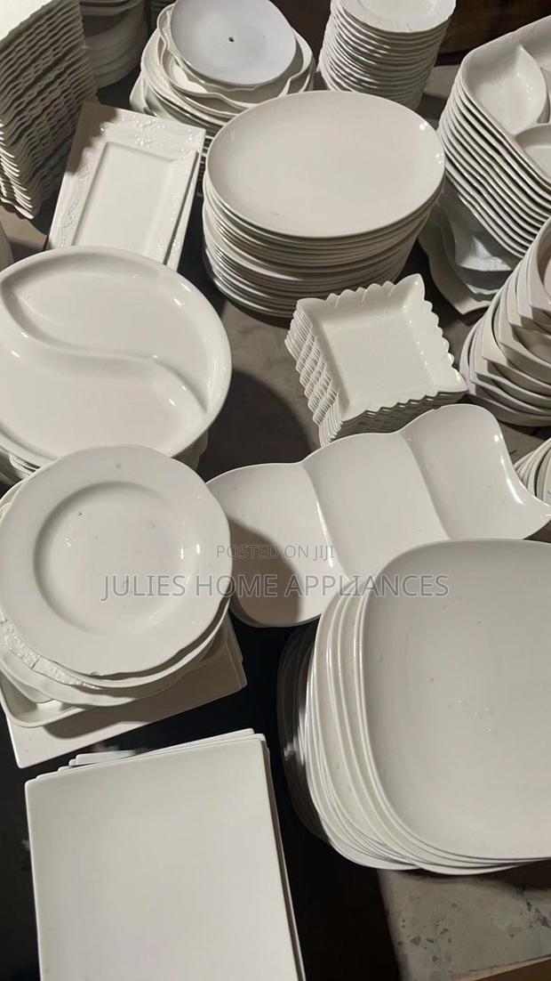 Beautiful Big Ceramic Mix Fufu Bowls /Plates Set · Photo 5