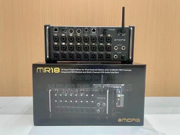 Midas Mr18 18-Channel Tablet-Controlled Digital Mixer · Photo 1