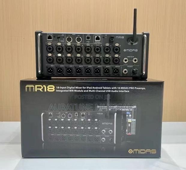 Midas Mr18 18-Channel Tablet-Controlled Digital Mixer · Photo 1