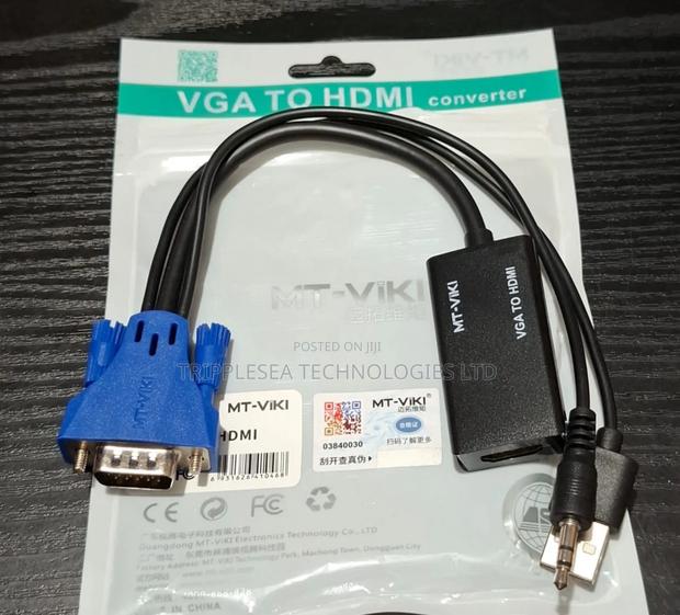 Vga to Hdmi Adapter Model: Mt-H02 · Photo 1