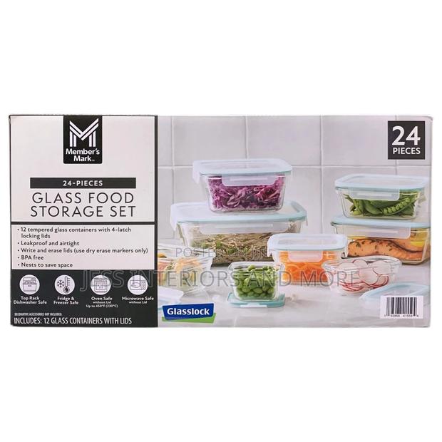 Member S Mark 24_piece Glass Food Storage Set · Photo 3