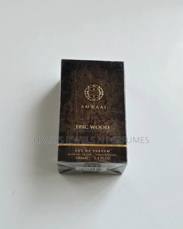 Amwaaj Epic Wood Perfume by Fragrance World, 100ml, Men's · Photo 5