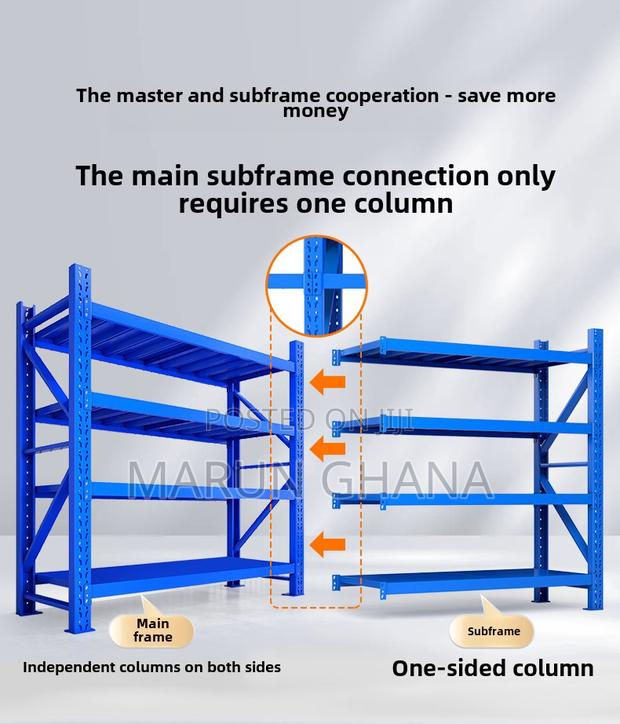 300kg Capacity Metal Shelving Rack Self Storage Warehouse Shelves · Photo 1