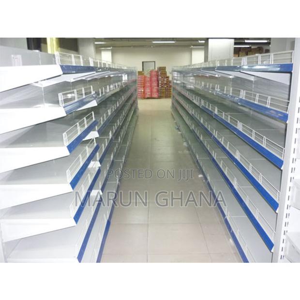 Supermarket Shelves for Retail Store Double-Sided Gondola · Photo 1