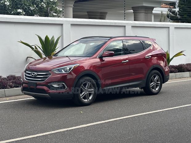 Hyundai Santa Fe SE Ultimate AWD 2017 Red · Photo 2