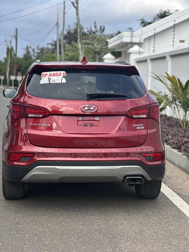 Hyundai Santa Fe SE Ultimate AWD 2017 Red · Photo 6
