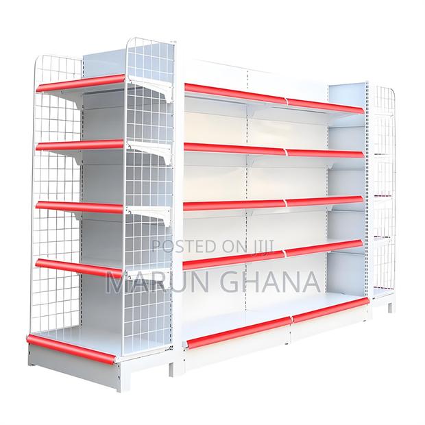 Supermarket Shelves for Retail Store Double-Sided End Unit Gondola · Photo 1