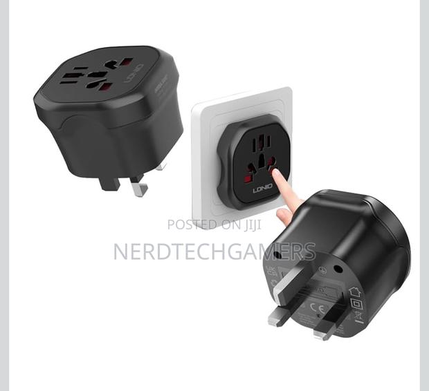 Ldnio Z7 Power Strip Travel Adapter, Black · Photo 2
