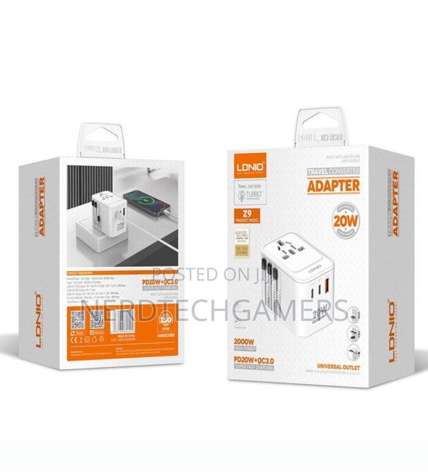 Ldnio Z9 3 Usb Ports 20w Travel Adapter · Photo 4