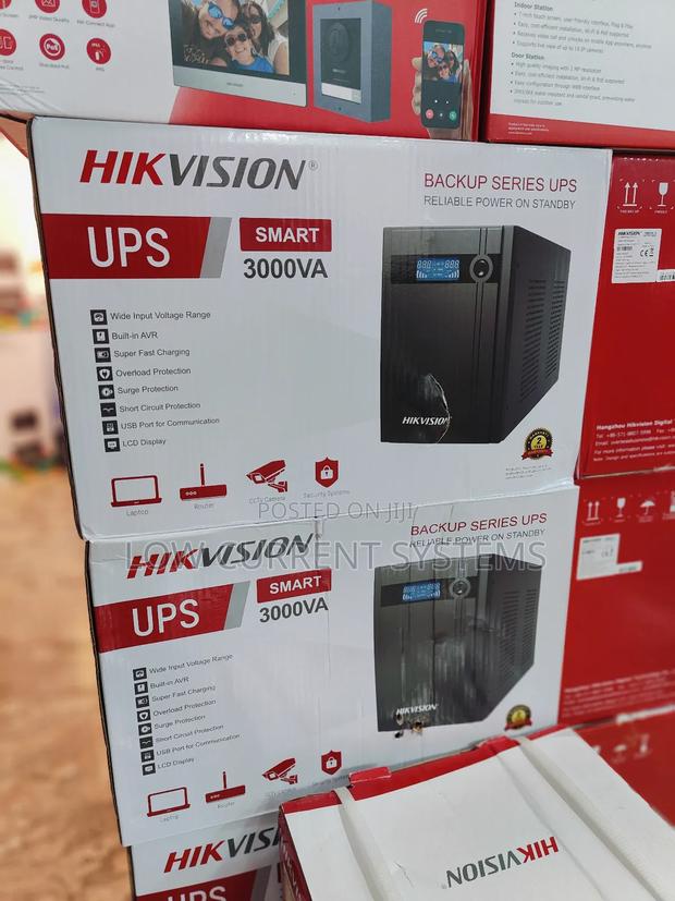 Hikvision Ups 3kva Backup Battery Smart 3000va 1800w · Photo 1