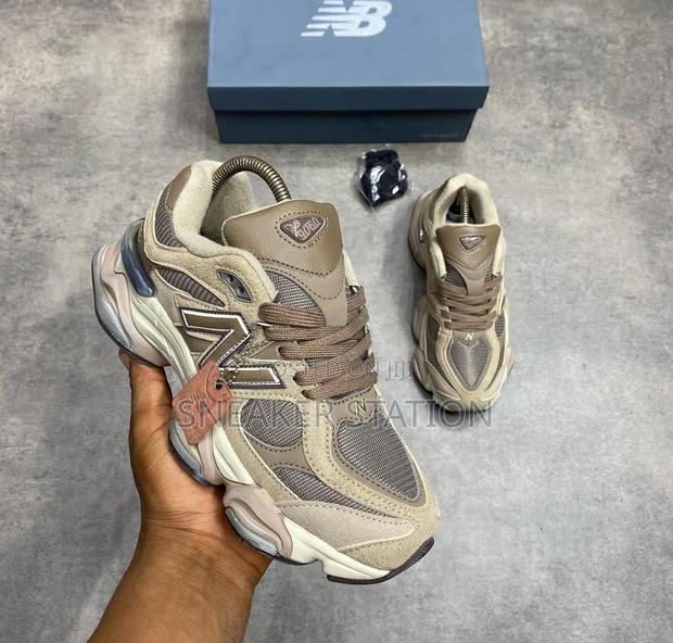 Authentic New Balance 9060 All Brown · Photo 1