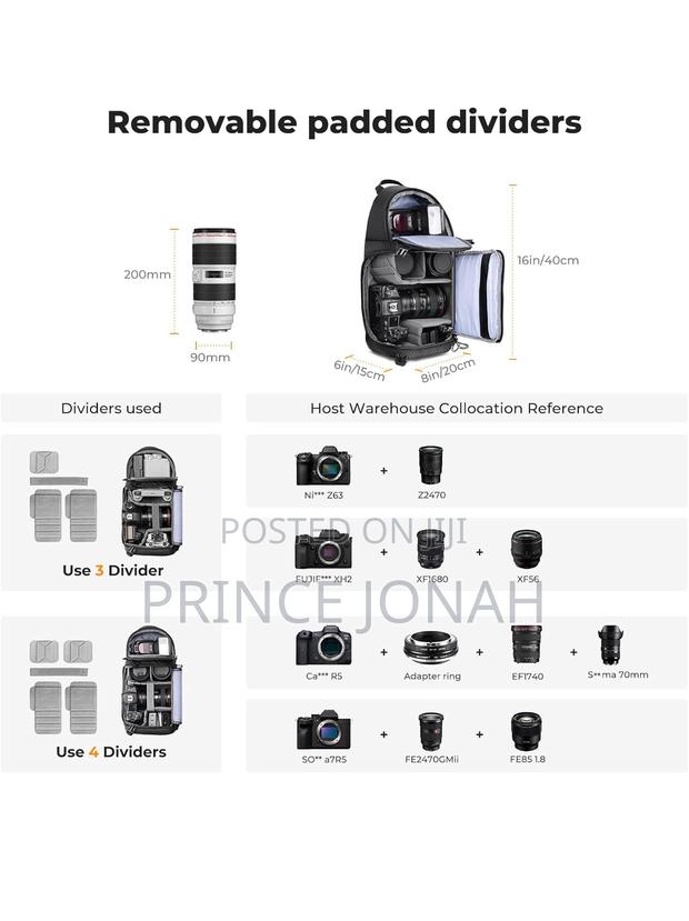 K F Concept Camera Sling Bag for DSLR/SLR/Mirrorless Cameras · Photo 4