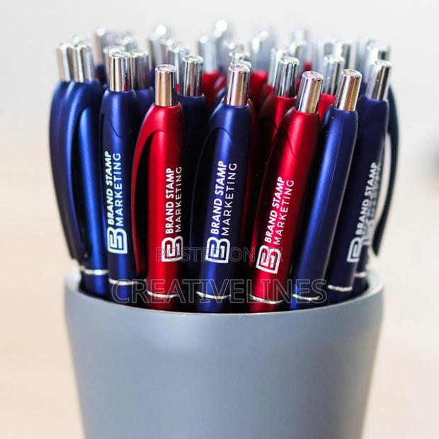 Customised Blue and Red Pens · Photo 1