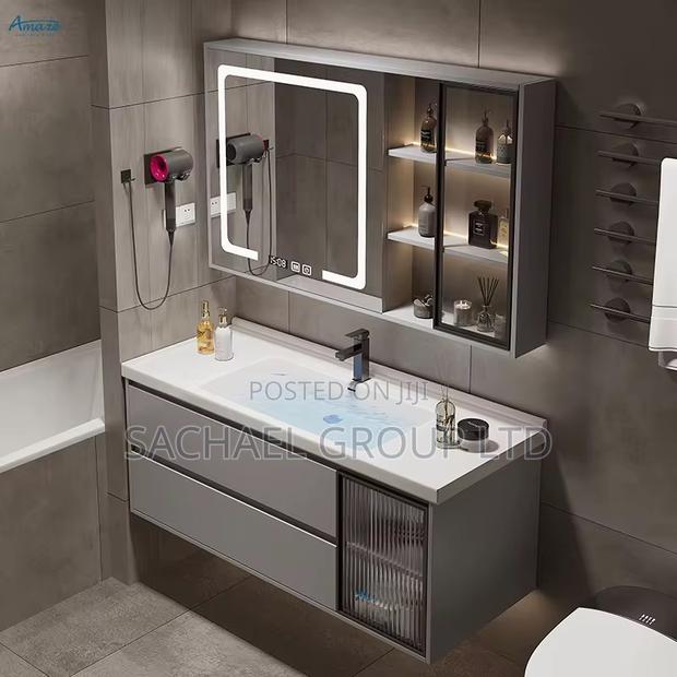 New Design Cabinet Basin With Led Mirror · Photo 1