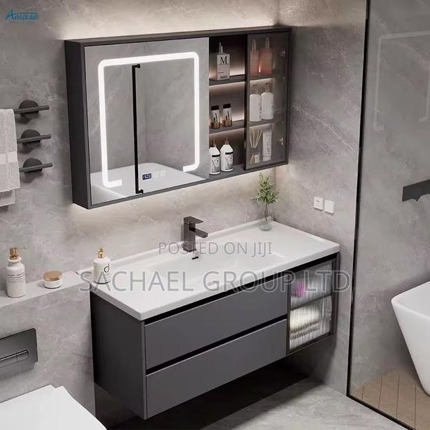 New Design Cabinet Basin With Led Mirror · Photo 2