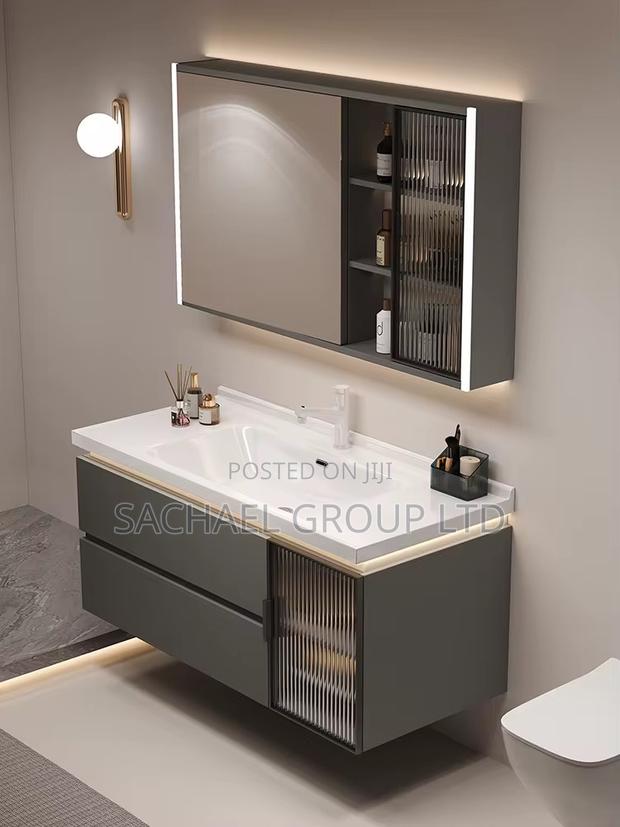 New Design Cabinet Basin With Led Mirror · Photo 3
