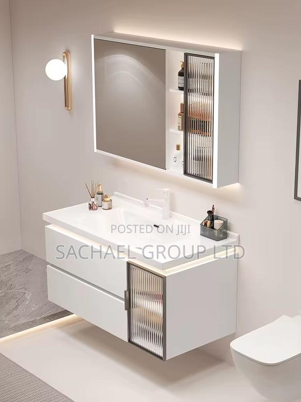 New Design Cabinet Basin With Led Mirror · Photo 4