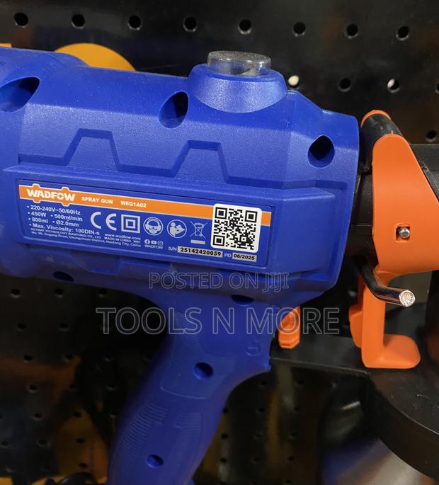 Wadfow Electric Spray Gun (Stainless Steel Container) · Photo 2