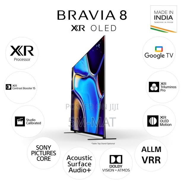 Sony 65” Bravia 8 Ultra Hd Smart Oled Google Tv K-65xr80 Black) · Photo 2