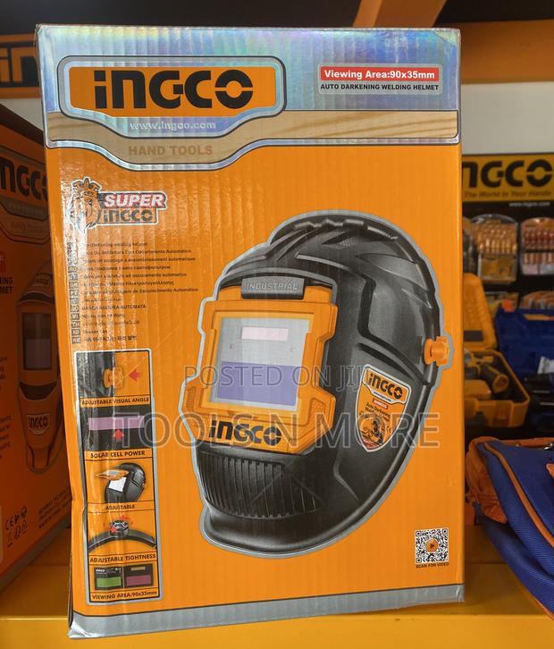 Ingco Auto Darkening Helmet (90mm X 35mm View Area) · Photo 1