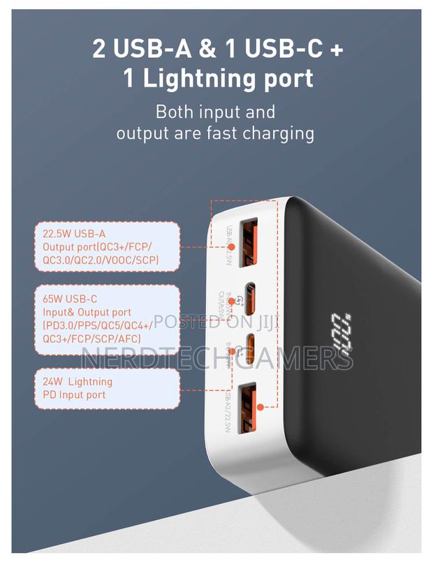 Ldnio Pq27 Portable 20000mah Power Banks Power Banks With 65w · Photo 2